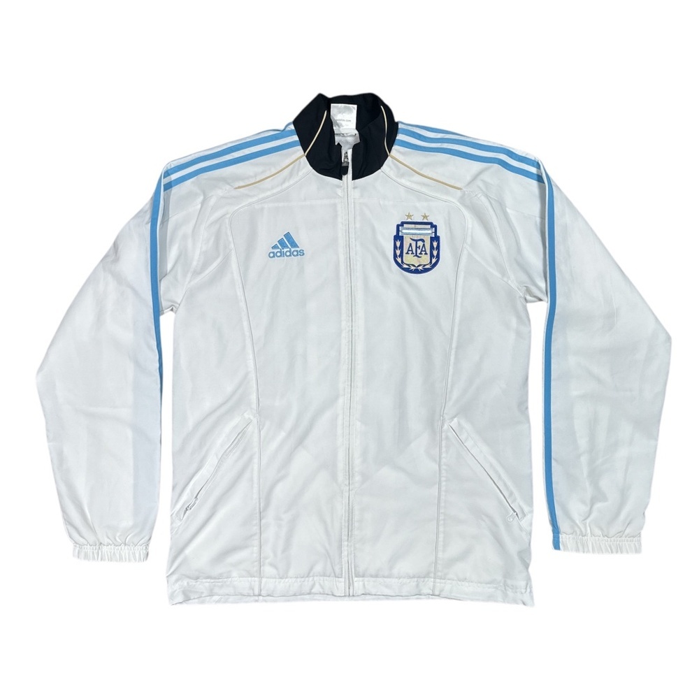 Vintage Y2K Adidas Argentina National Team Anthem World Cup 2010 Jacket Mens M